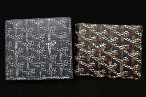 goyard fake real|authentic Goyard wallet.